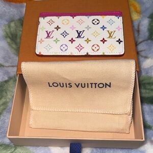 Brand New 2026 Murkami card holder From LV, receipt and full inclusion. Sold out